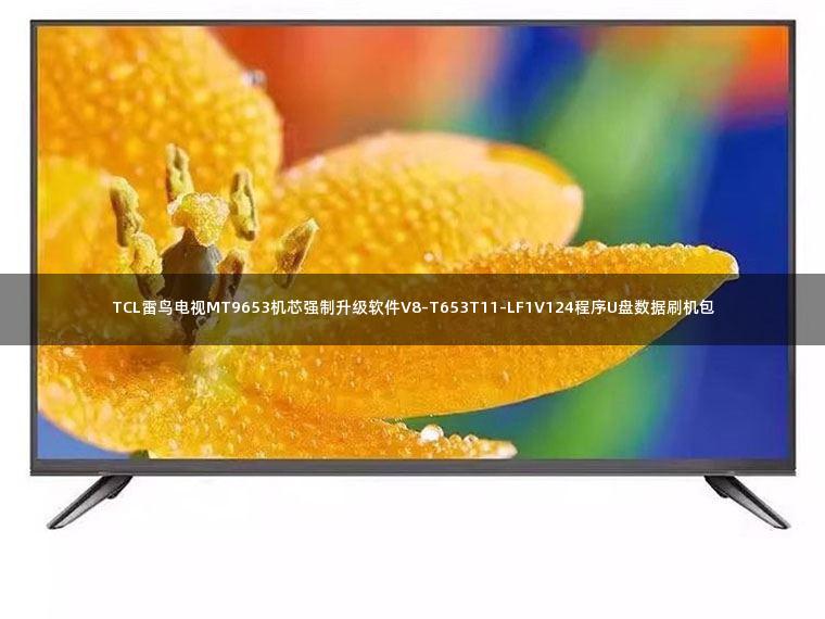 TCL雷鸟电视MT9653机芯强制升级软件V8-T653T11-LF1V124程序U盘数据刷机包