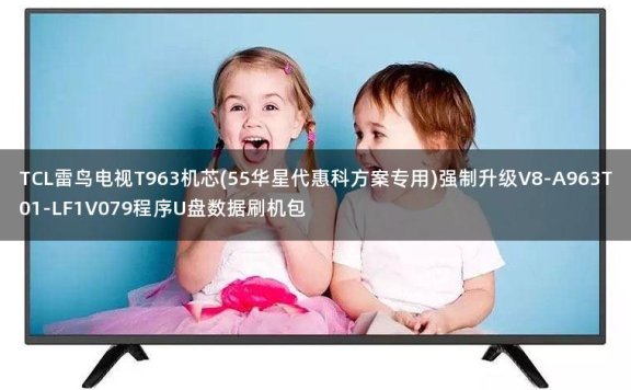 TCL雷鸟电视T963机芯(55华星代惠科方案专用)强制升级V8-A963T01-LF1V079程序U盘数据刷机包